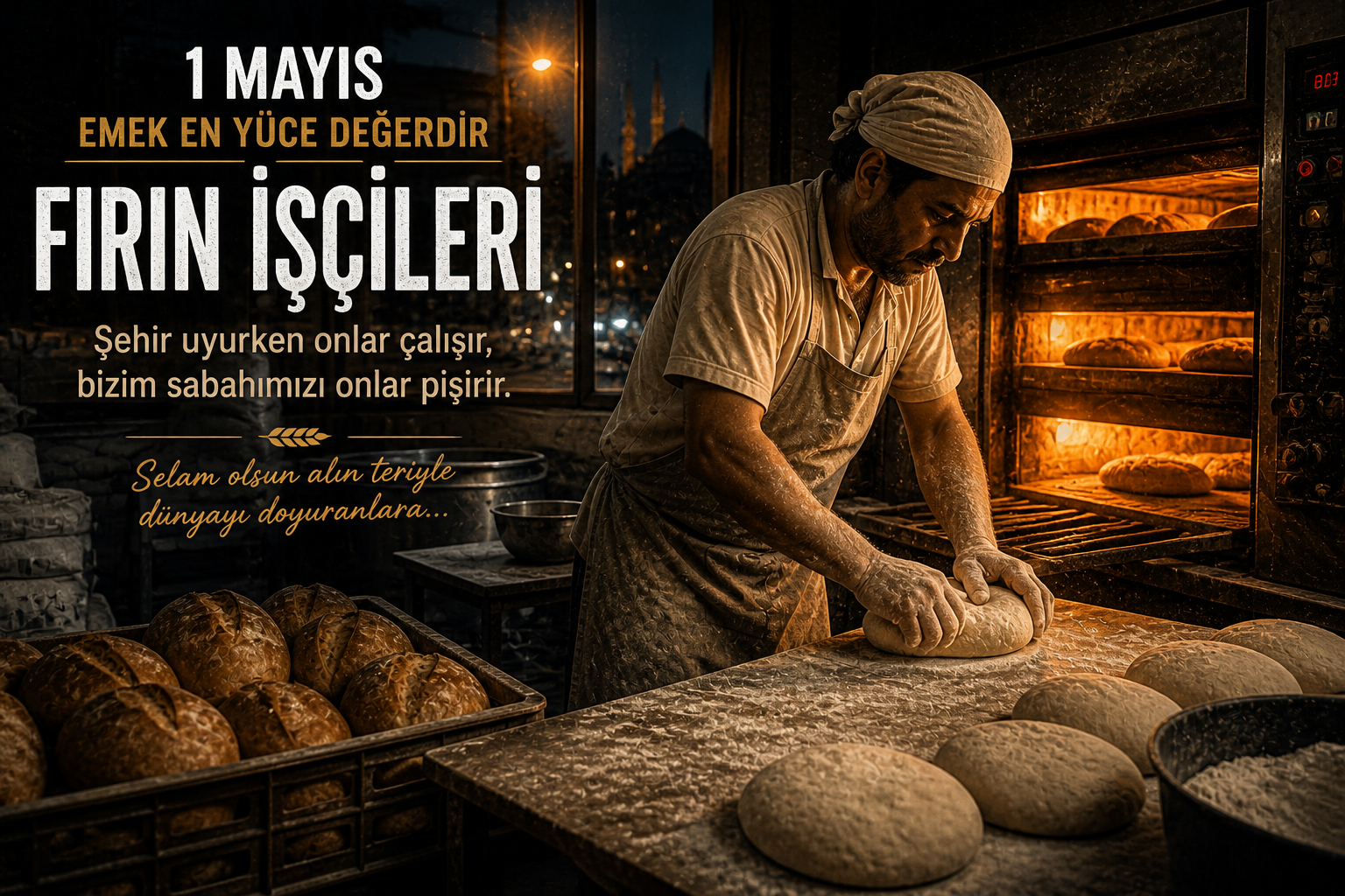 1 Mayıs’ta  Hatırlanmayan Emekçiler,  Fırın İşçileri