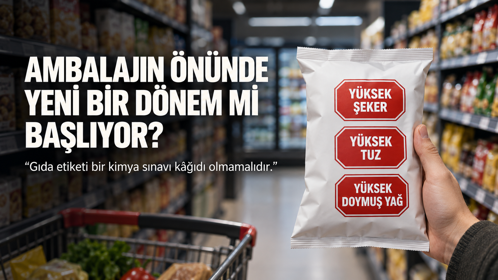 AMBALAJIN ÖNÜNDE YENİ BİR DÖNEM Mİ BAŞLIYOR?