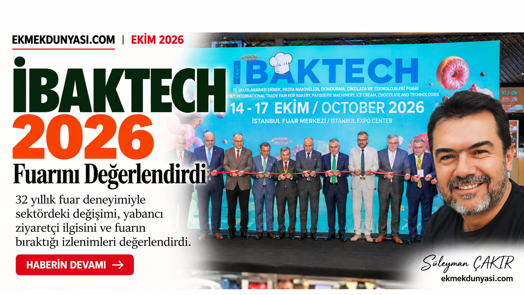 32 yıllık fuar yolculuğumdan, 2026 IBATECH İstanbul izlenimleri…