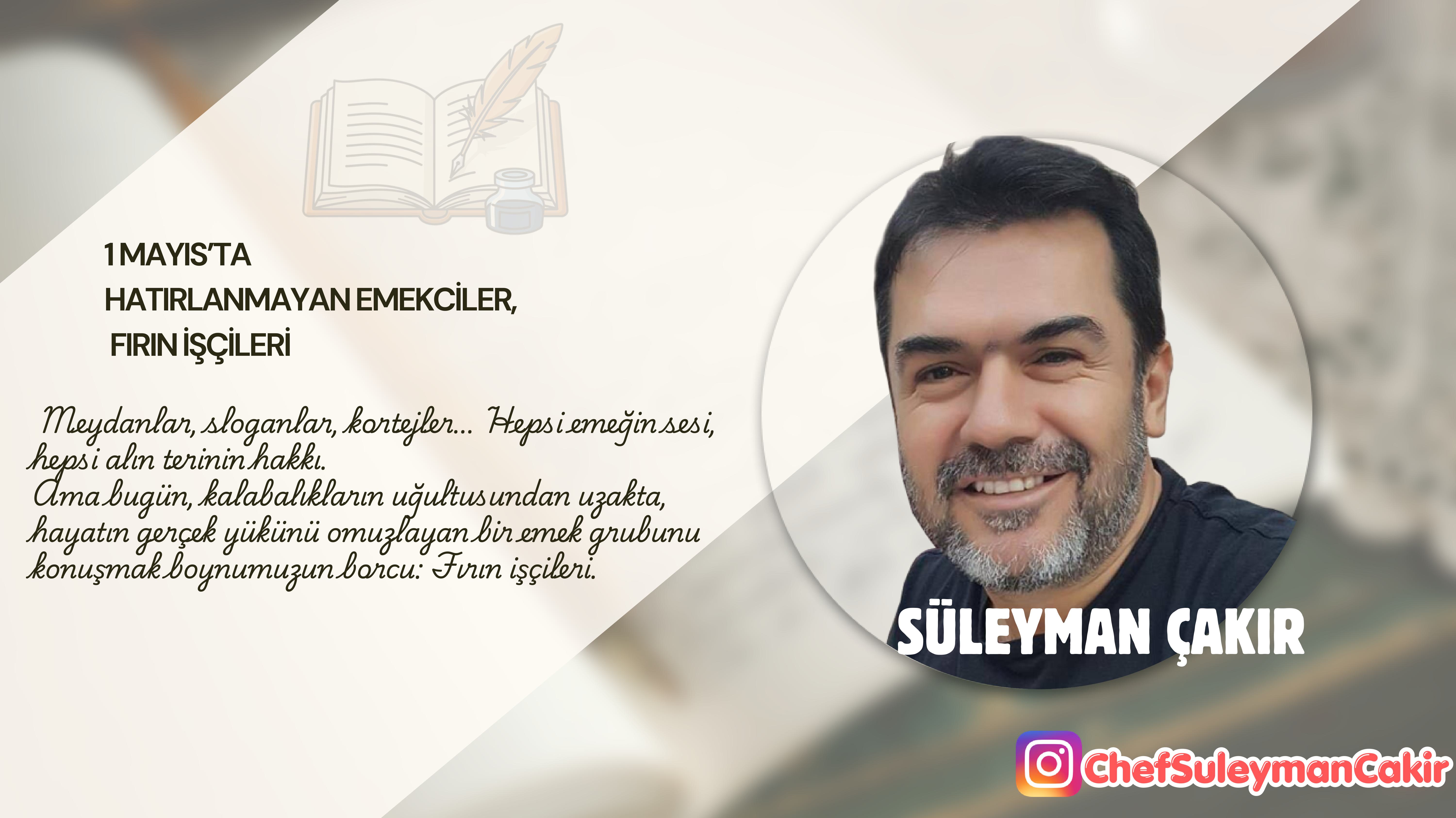 1 Mayıs’ta  Hatırlanmayan Emekçiler,  Fırın İşçileri